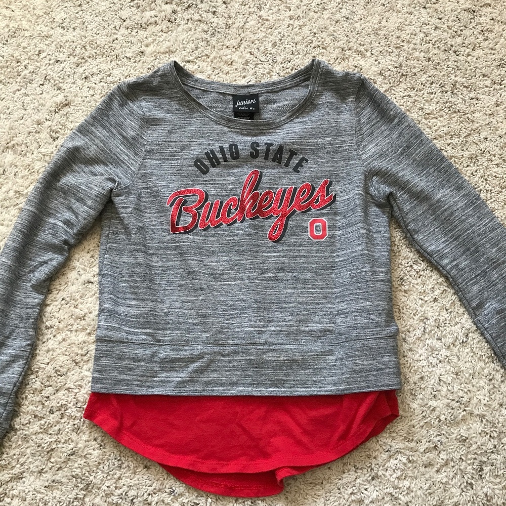 Ohio State long sleeve shirt.